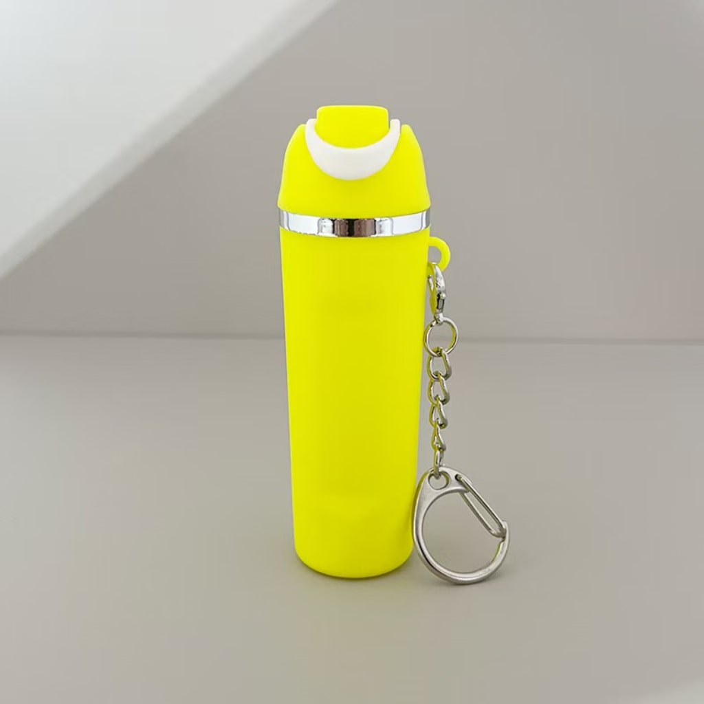 Solid Color Mini Stainly Tumbler Cup keychains