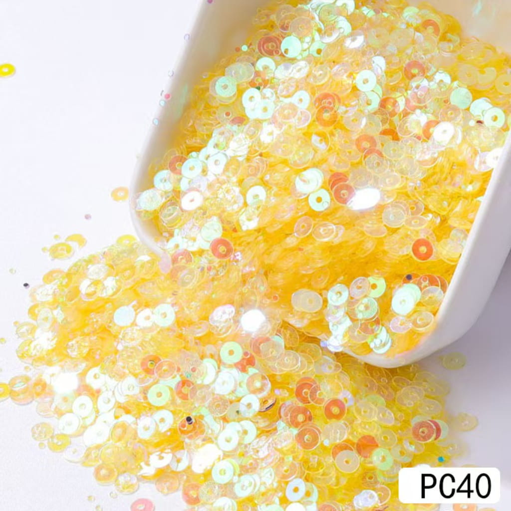 Round Glitter For Snow Globe Tumbler