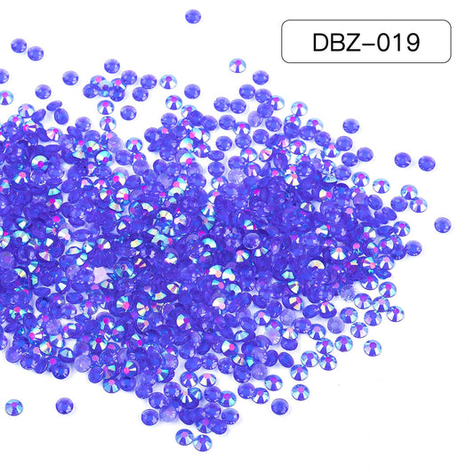 Clear Small Rhinestone Beads For Snow Globe Tumbler ,3mm & 4mm,1 bag 5000pcs