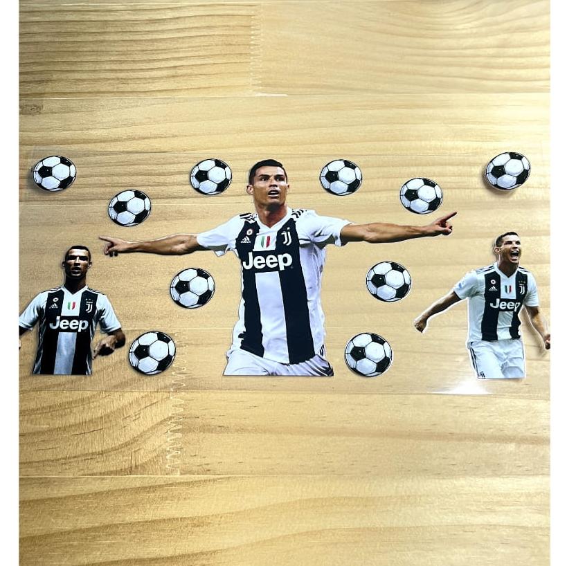 16oz UVDTF Cup Wraps,Soccer, Sport ,Christiano Ronalod