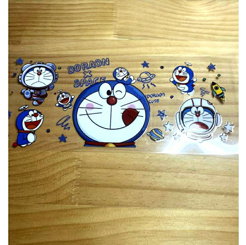 16oz UVDTF Cup Wraps, Cartoo, Doraemon