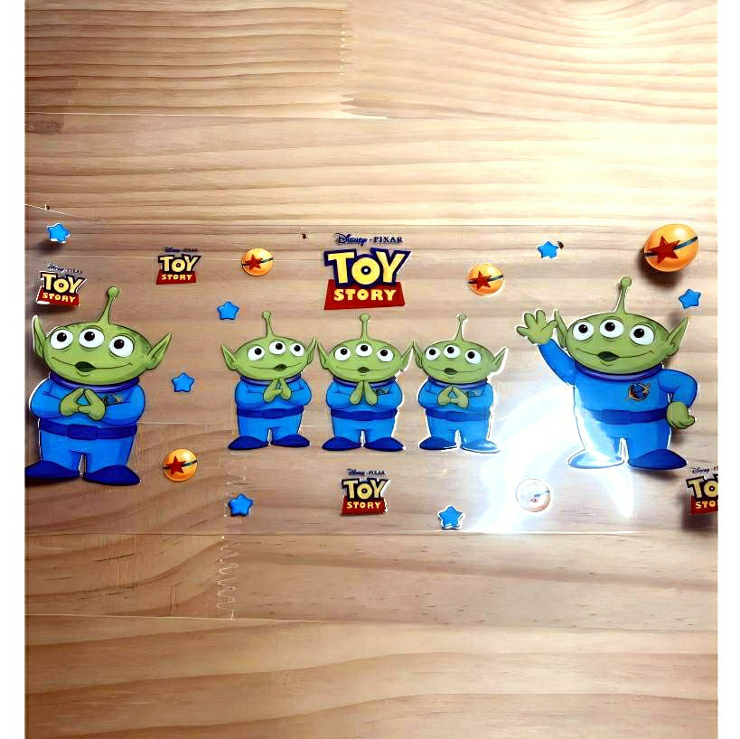 16oz UVDTF Cup Wraps, Cartoon , Toy Story