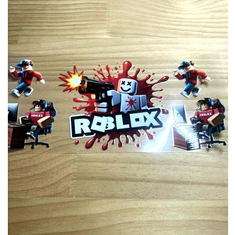 16oz UVDTF Cup Wraps,Cartoon, Roblox