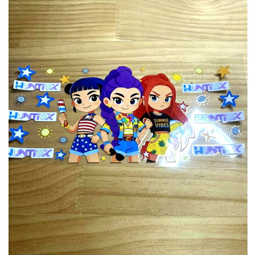16oz UVDTF Cup Wraps,Cartoon,KPOP