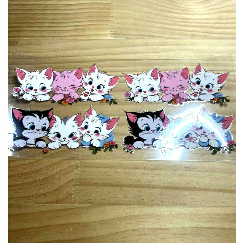 16oz UVDTF Cup Wraps ,Cartoon ,The AristoCats & Marie