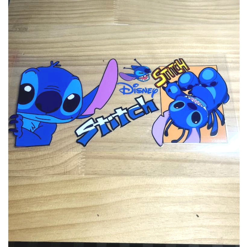16oz UVDTF Cup Wraps, Cartoon ,Stitch