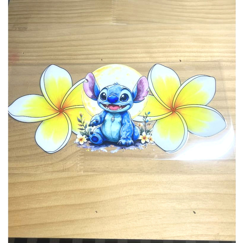 16oz UVDTF Cup Wraps, Cartoon ,Stitch