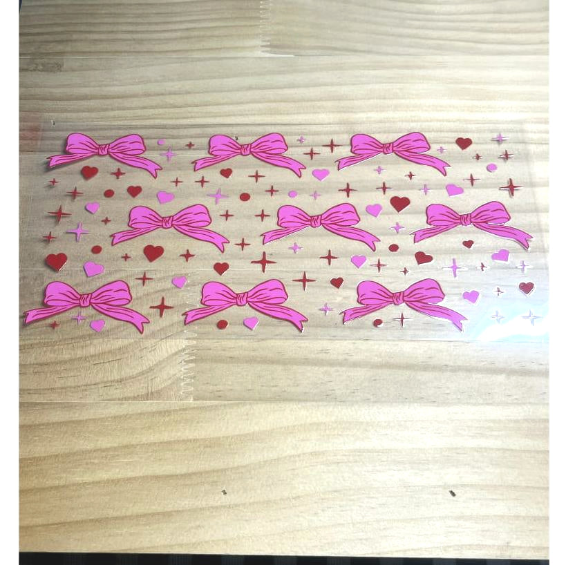 16oz UVDTF Cup Wraps ,Bownet & Bow
