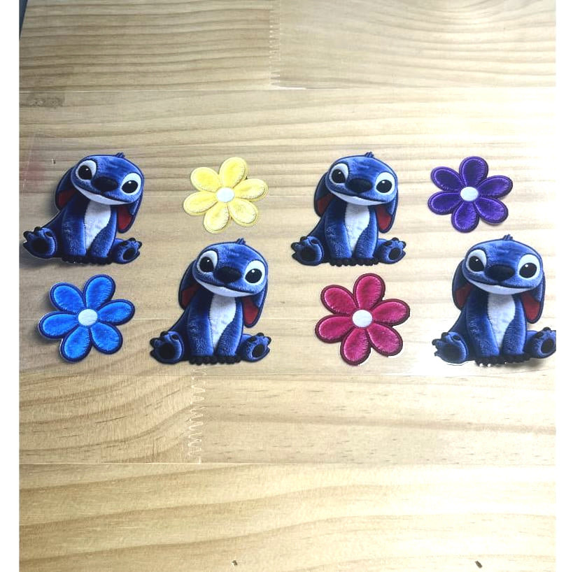 16oz UVDTF Cup Wraps, Cartoon ,Stitch