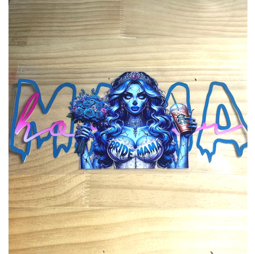 16oz UVDTF Cup Wraps, Mom & Mama & Mother