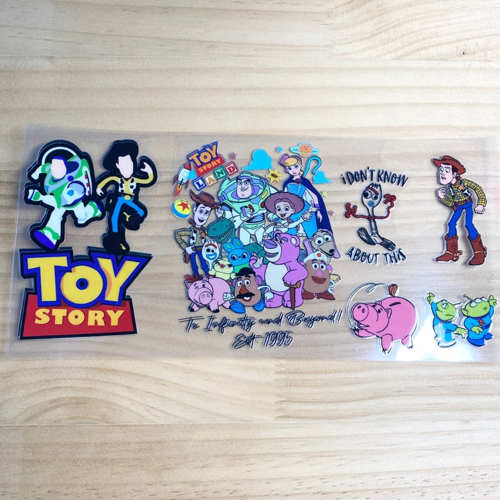 16oz UVDTF Cup Wraps,Toy Story