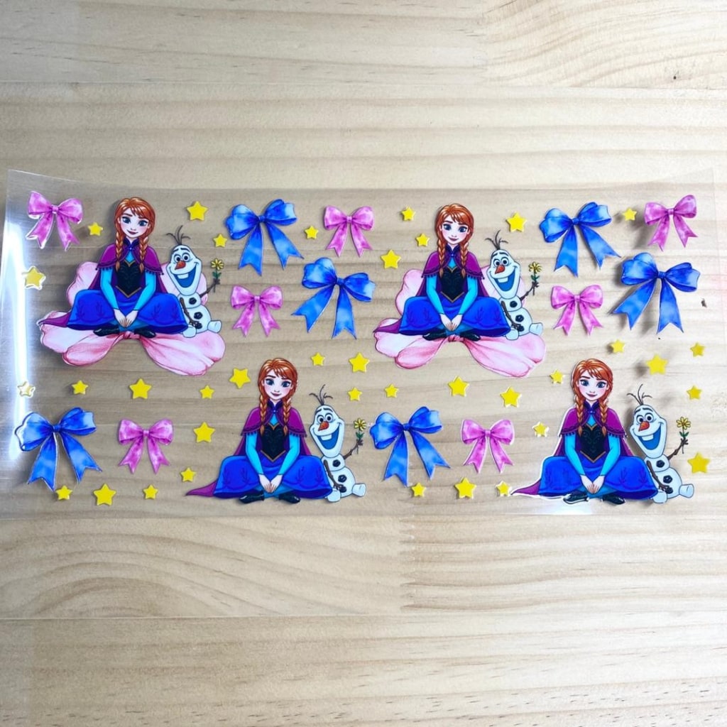 16oz UVDTF Cup Wraps,Anna Princess