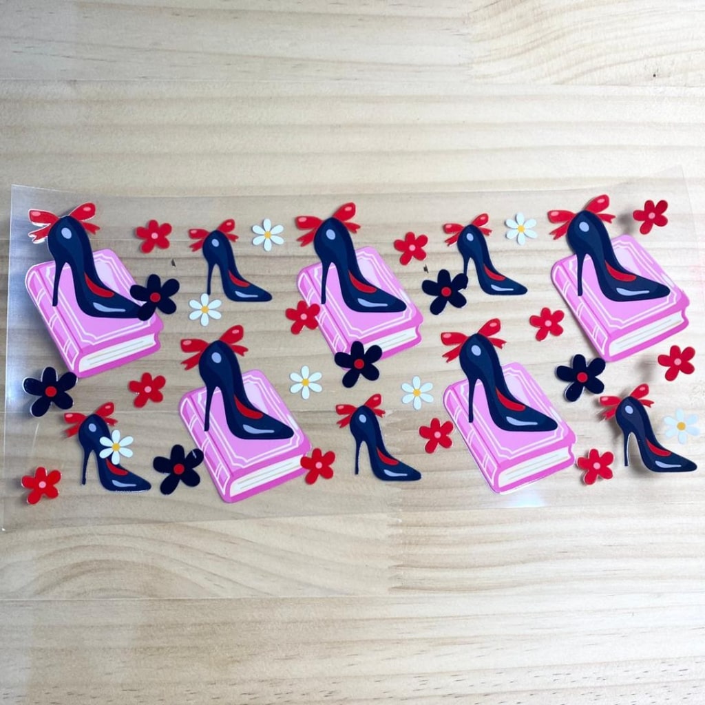 16oz UVDTF Cup Wraps, Sexy & Heels