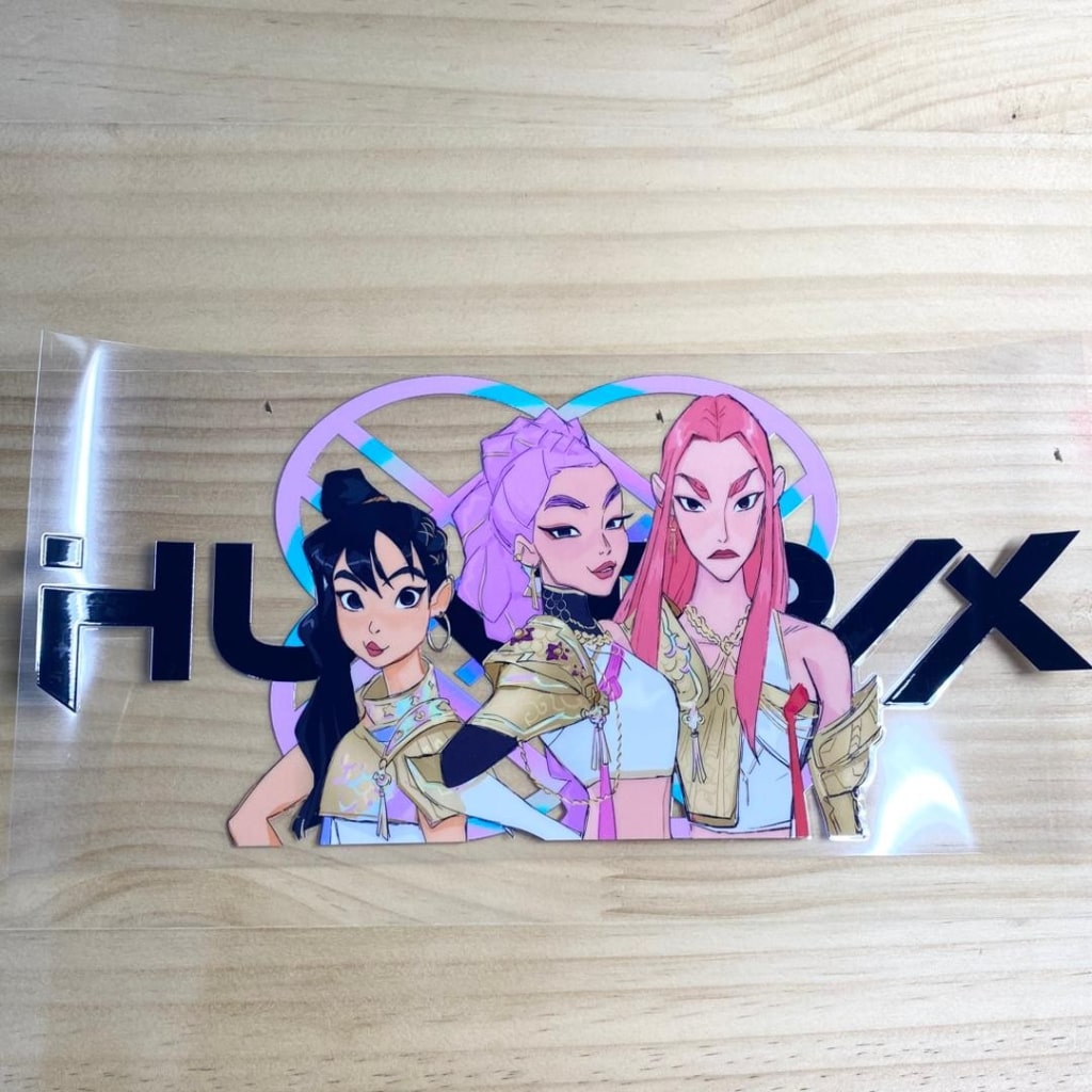 16oz UVDTF Cup Wraps, Kpop , Cartoon