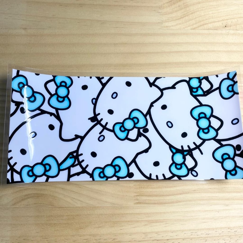 16oz UVDTF Cup Wraps,Sanrio Hello Kitty ,Cartoon
