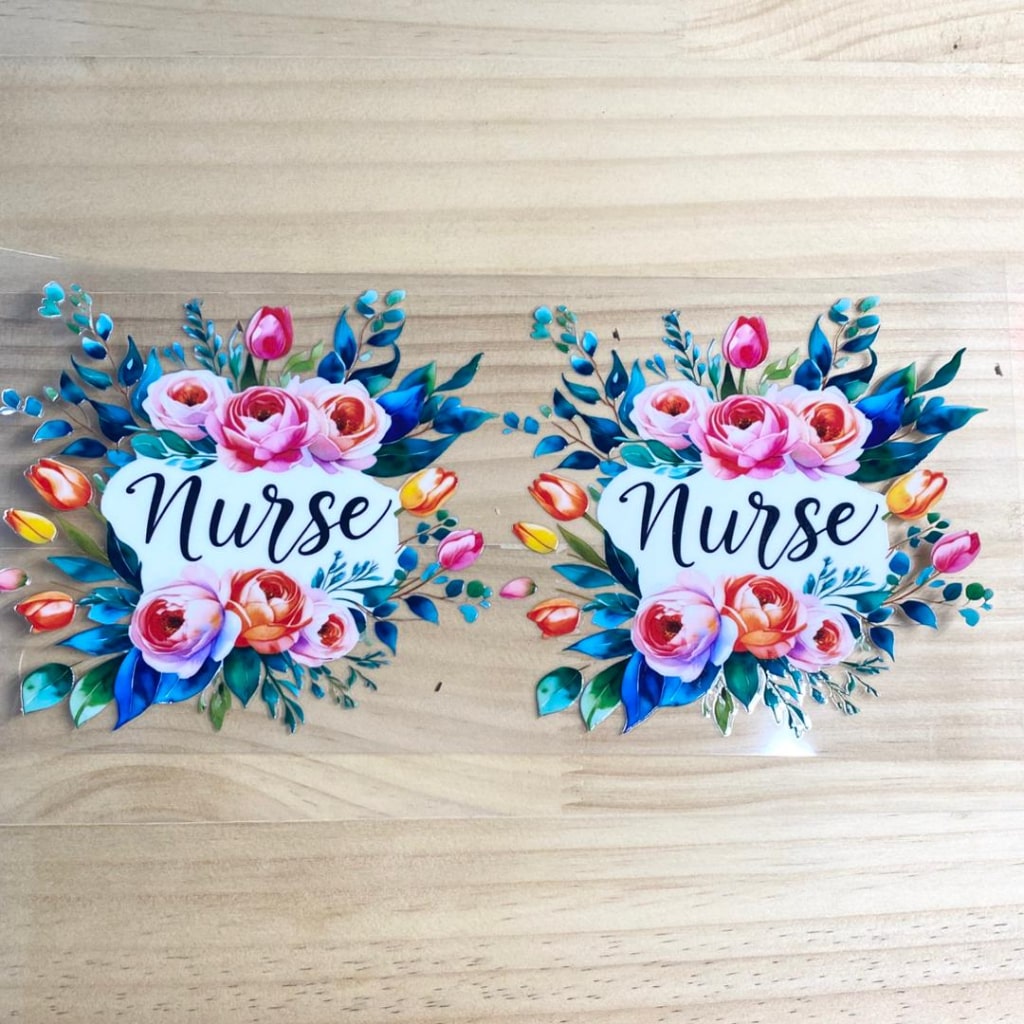 16oz UVDTF Cup Wraps,Nurse