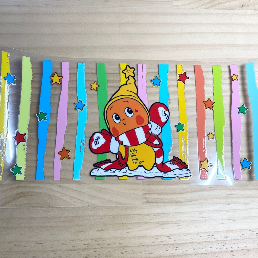 16oz UVDTF Cup Wraps,Twinkle Twinkle ,Cartoon