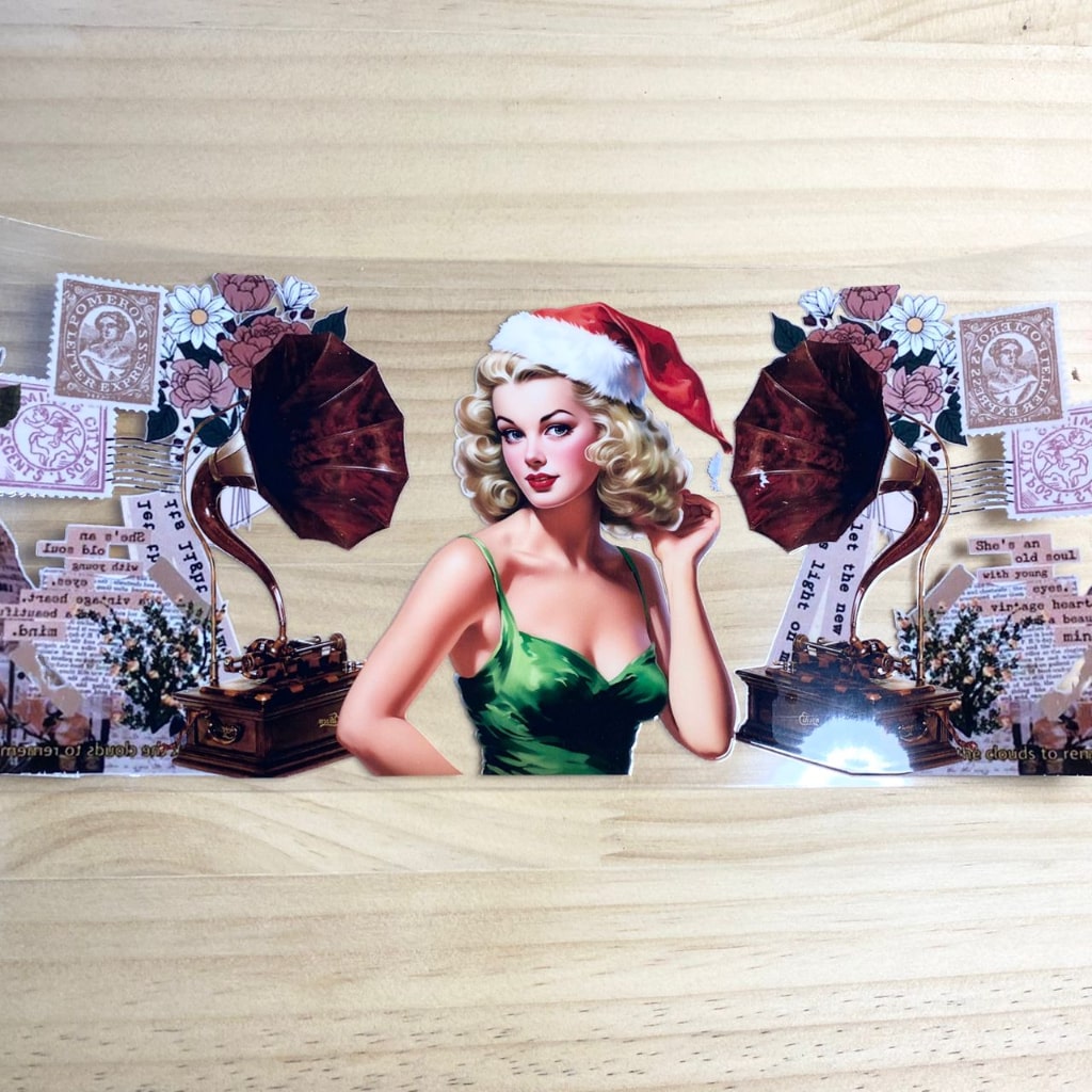 16oz UVDTF Cup Wraps, Lady & Woman & Madam