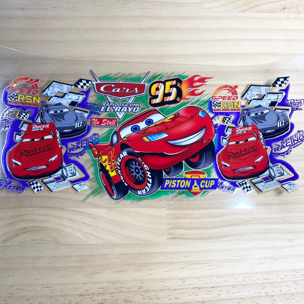 16oz UVDTF Cup Wraps,Cars ,Cartoon