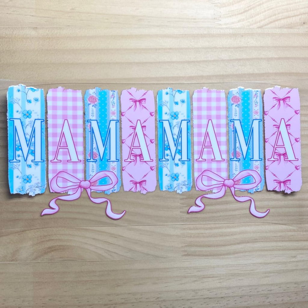 16oz UVDTF Cup Wraps, Mama & Mom & Mother