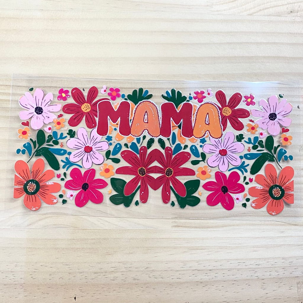 16oz UVDTF Cup Wraps, Mom & Mama & Mother