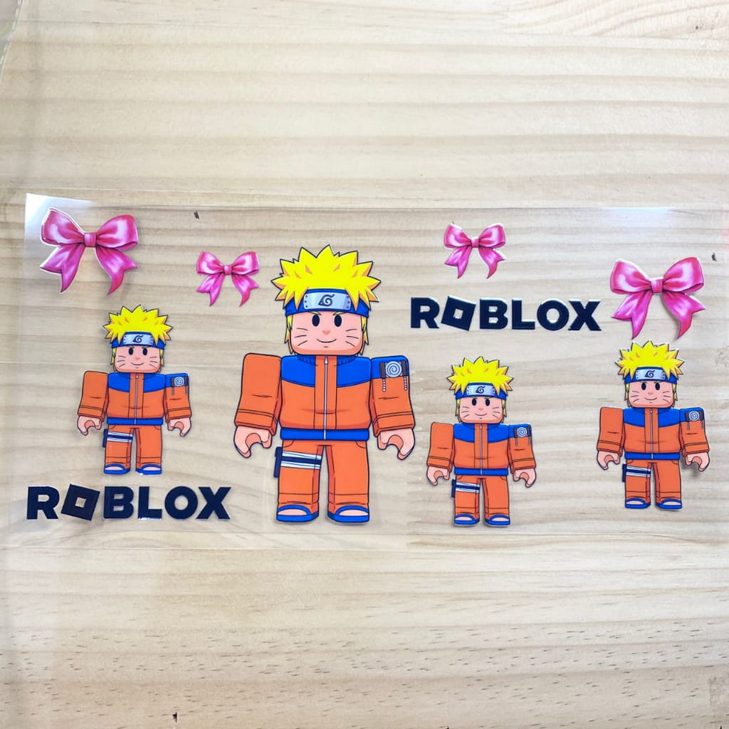 16oz UVDTF Cup Wraps, Cartoon , Roblox