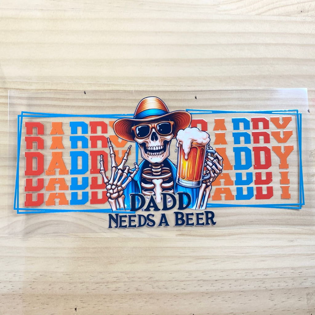 16oz UVDTF Cup Wraps, Father & Dad
