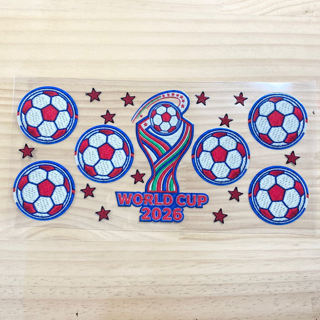 16oz UVDTF Cup Wraps,Soccer , World Cup of 2026