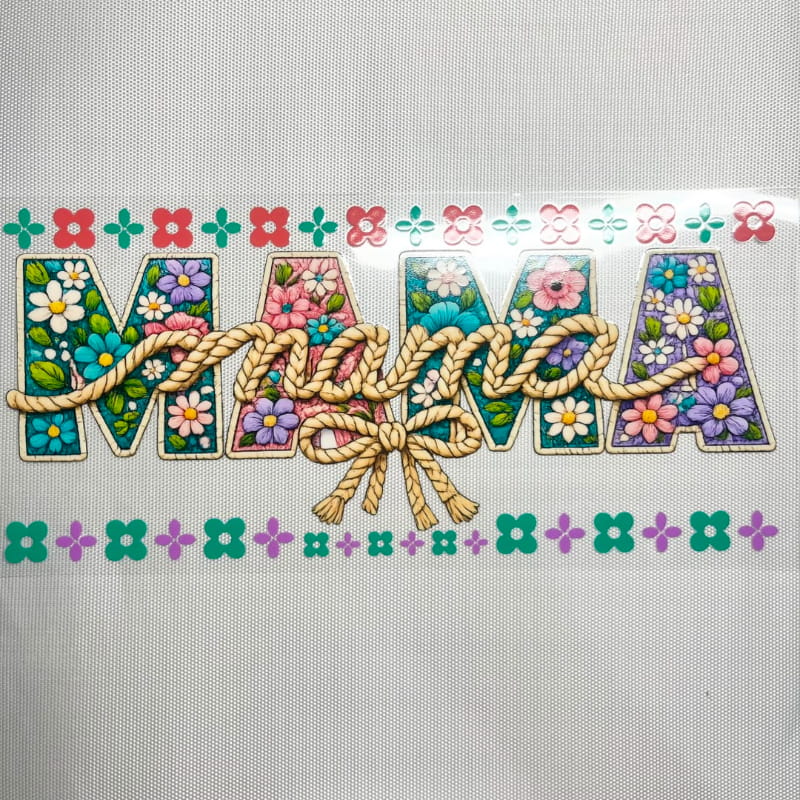 16oz UVDTF Cup Wraps, Mom & Mama & Mother