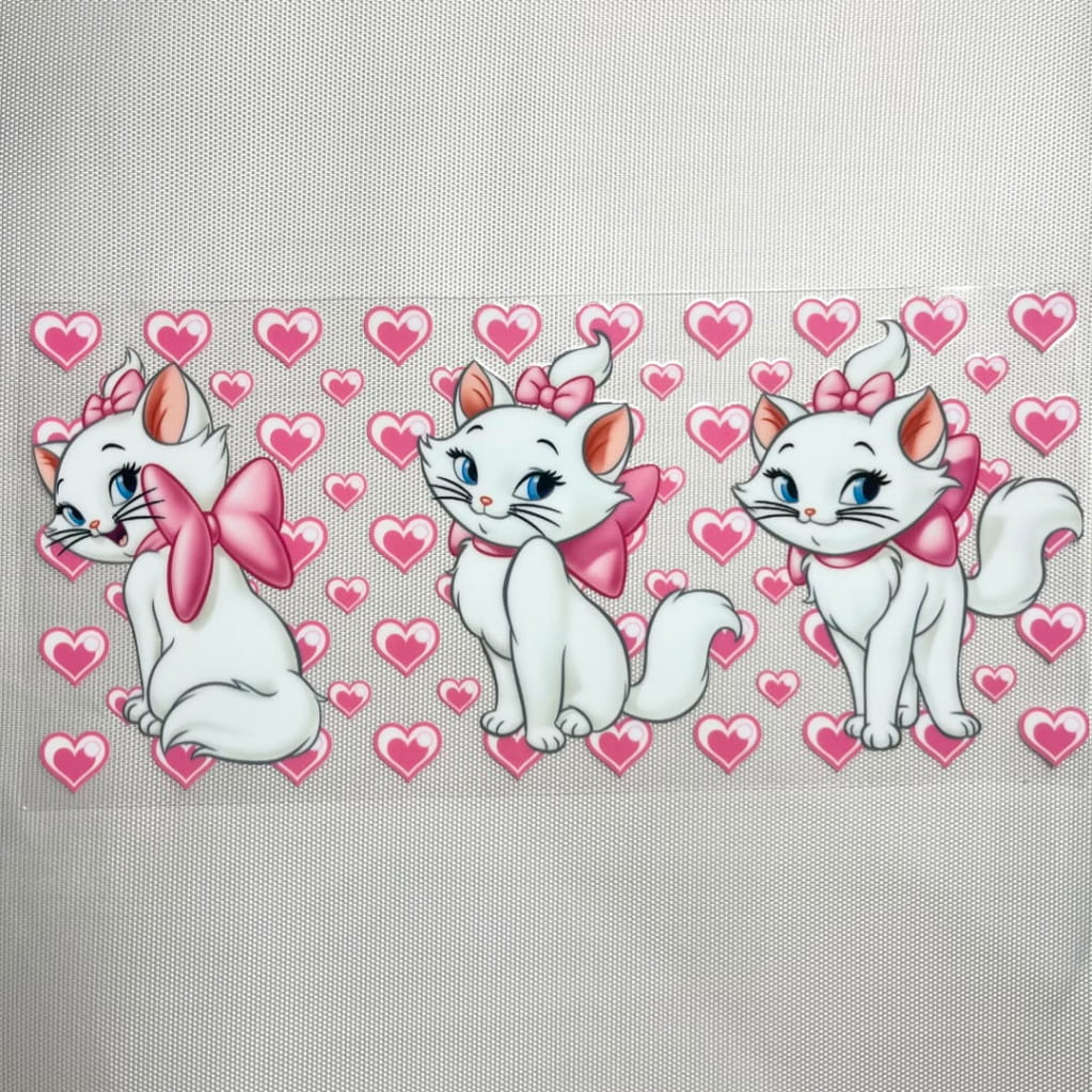 16oz UVDTF Cup Wraps ,Cartoon , Marie