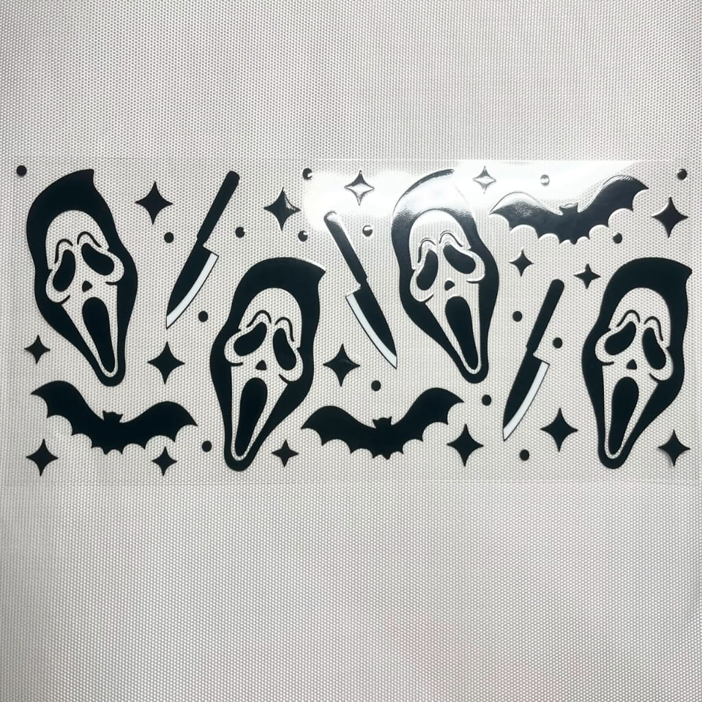 16oz UVDTF Cup Wraps, Horroible, Spooky Vibes