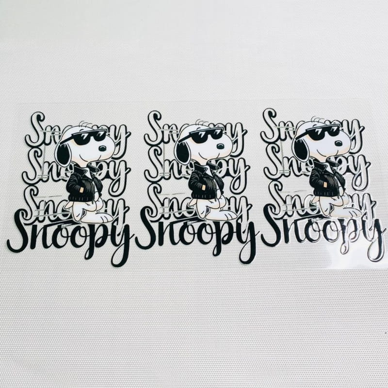 16oz UVDTF Cup Wraps,Cartoon ,Snoopy