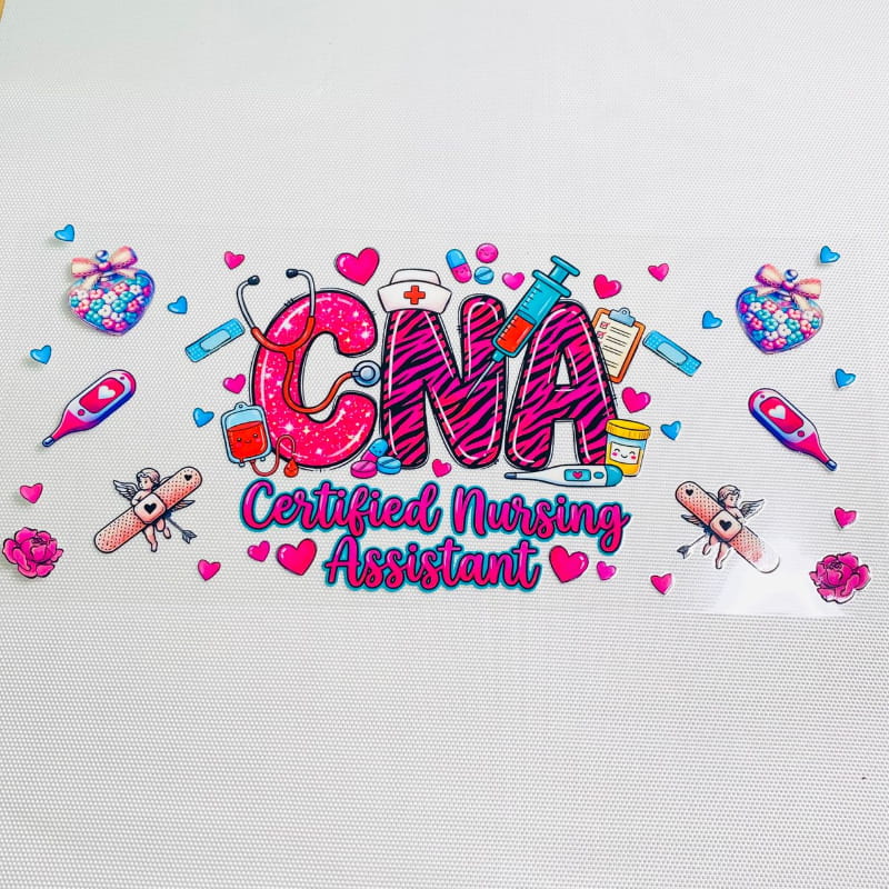 16oz UVDTF Cup Wraps, Nurse ,CNA