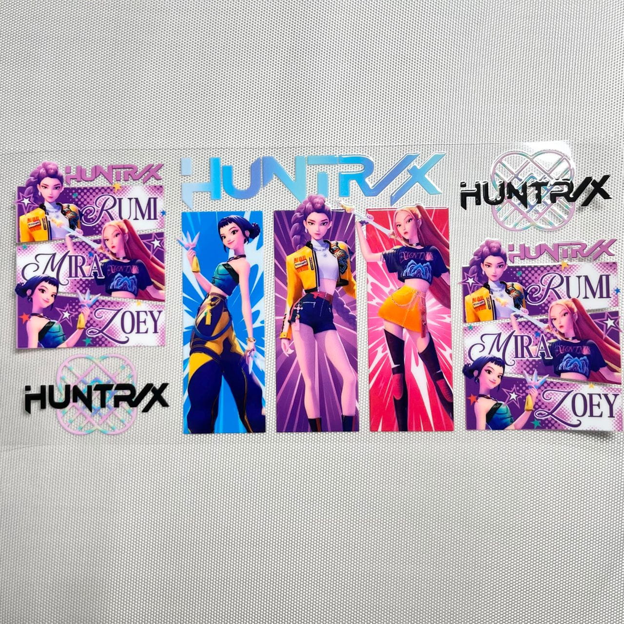 16oz UVDTF Cup Wraps, Cartoon ,Kpop & Huntrix
