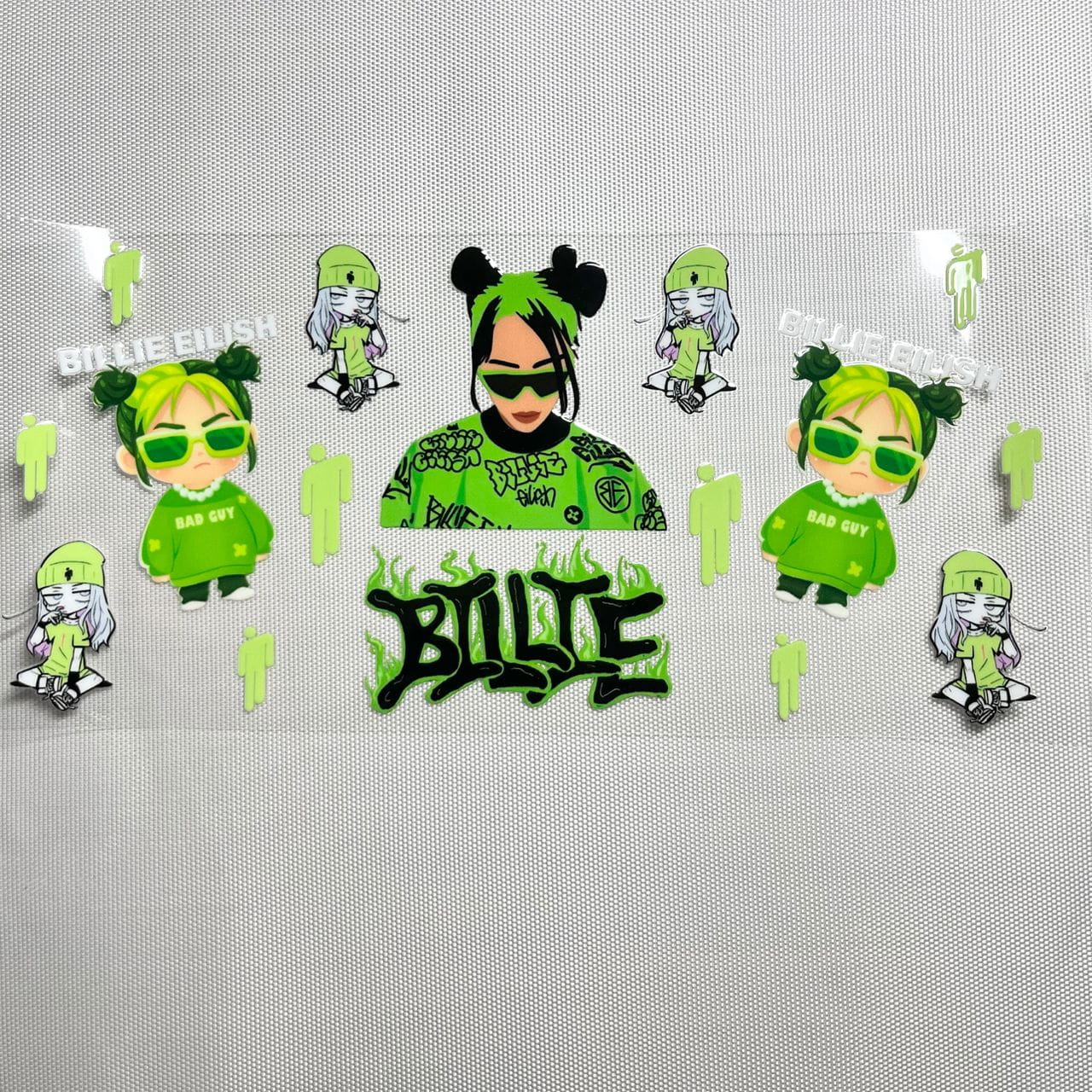 16oz UVDTF Cup Wraps, Singer , Billie