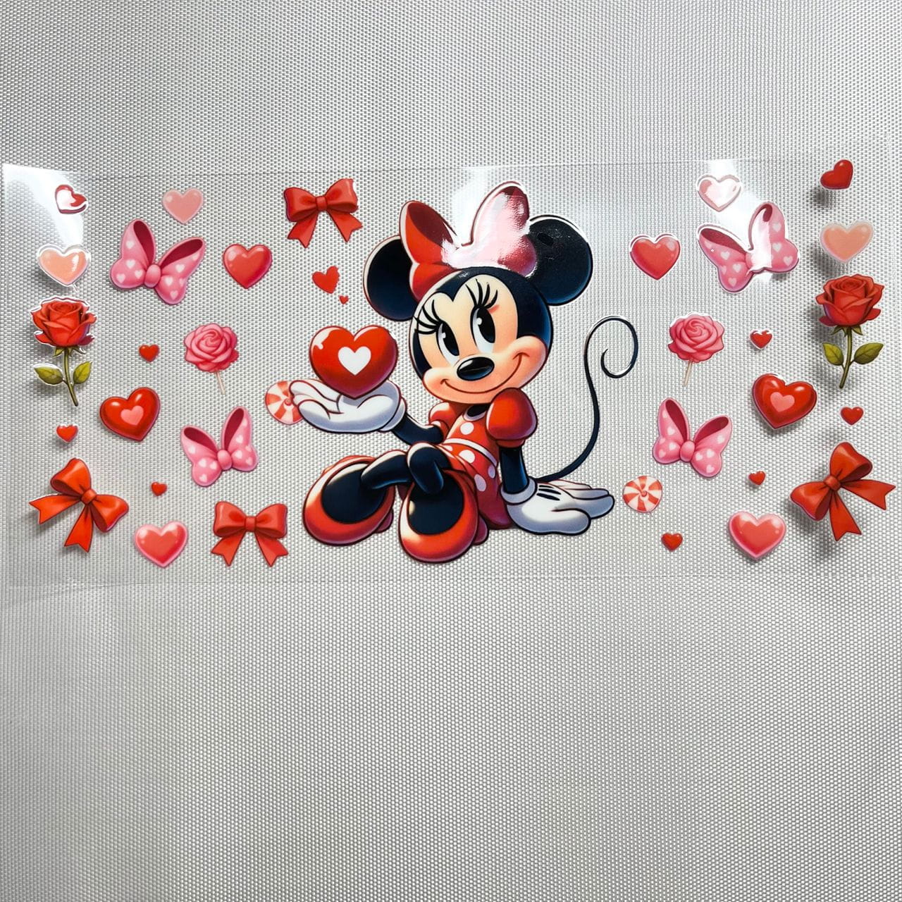 16oz UVDTF Cup Wraps, Cartoon , Minnie Mouse