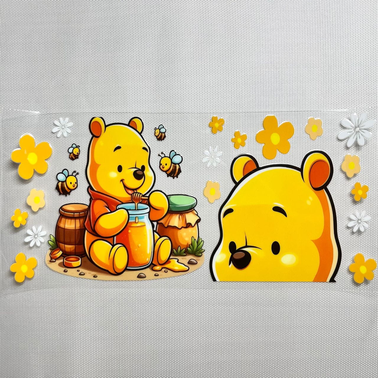 16oz UVDTF Cup Wraps, Cartoon , Winnie Pooh