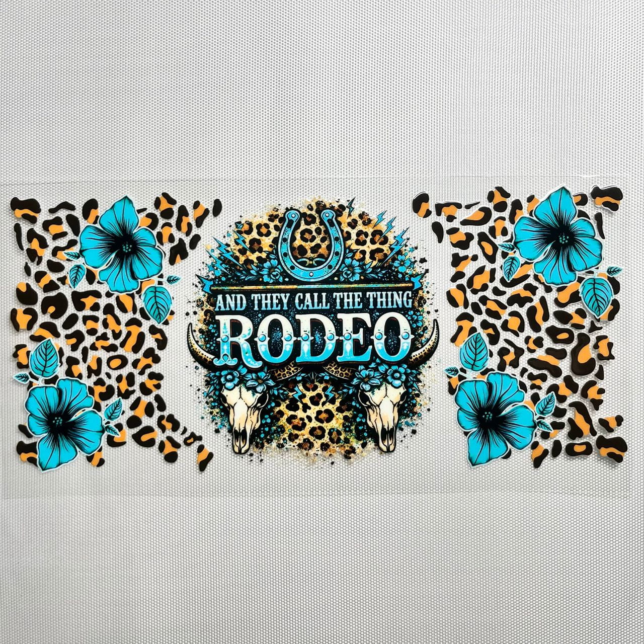 16oz UVDTF Cup Wraps, Western Cow