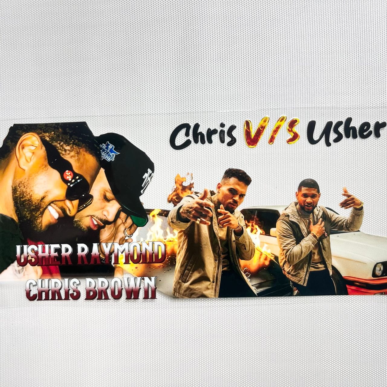 16oz UVDTF Cup Wraps,Singer , Chris & Usher