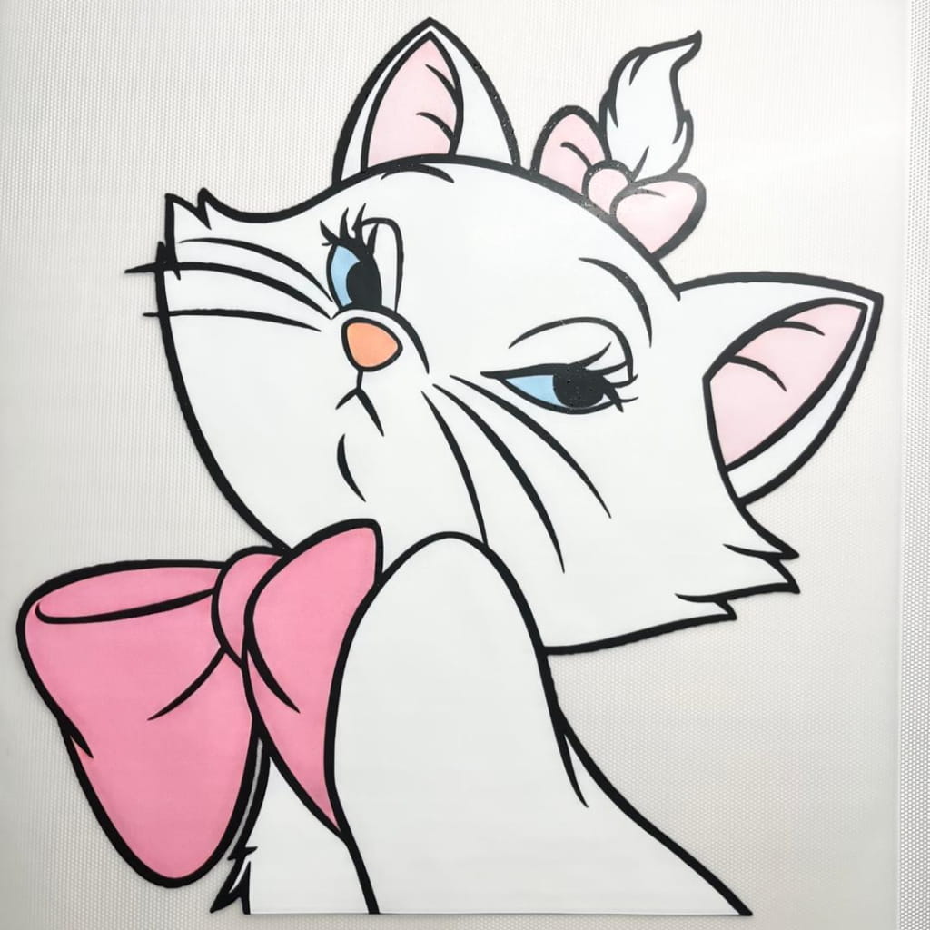 10inch Size DTF Heat Transfer ,Cartoon ,Marie