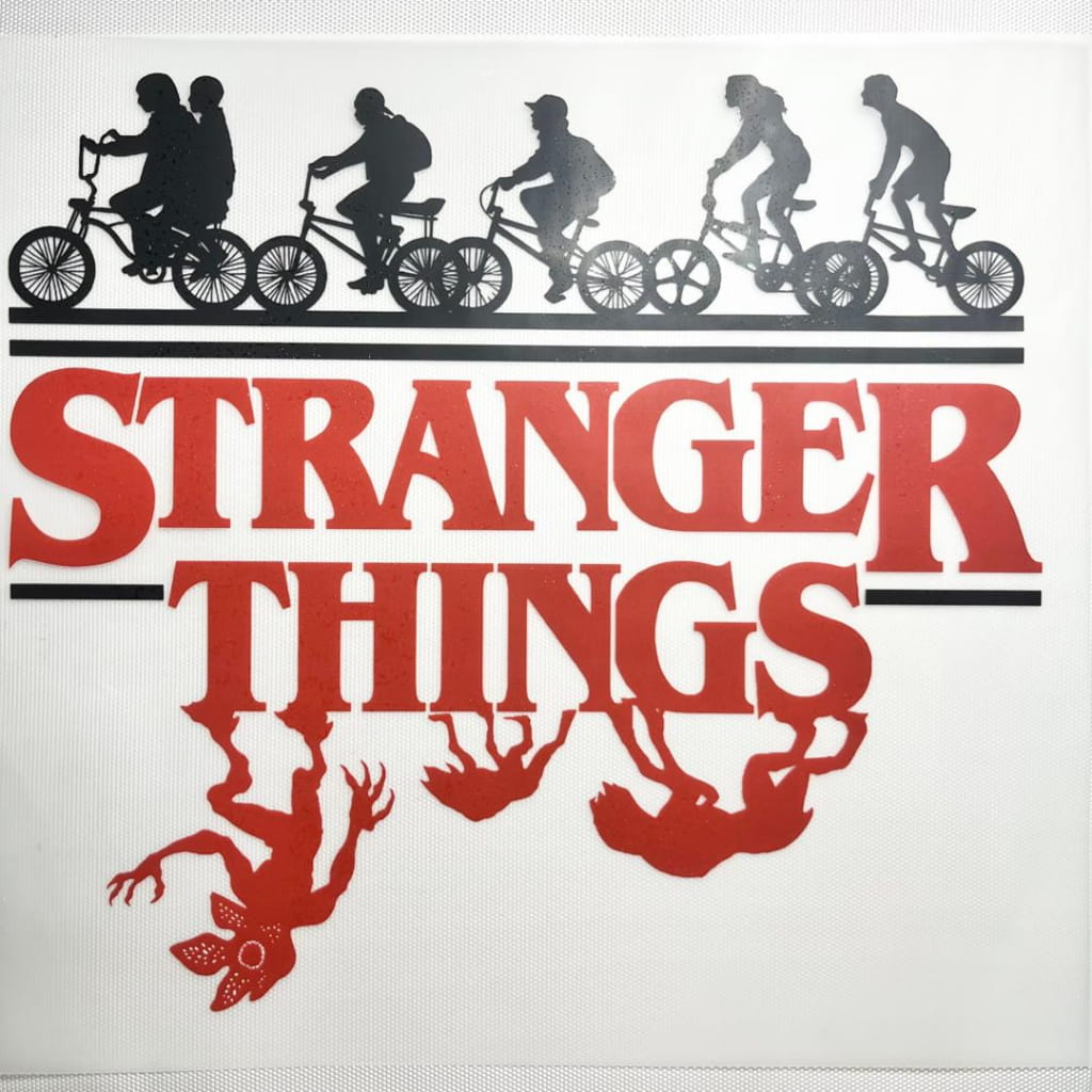 10inch Size DTF Heat Transfer ,Stranger Things