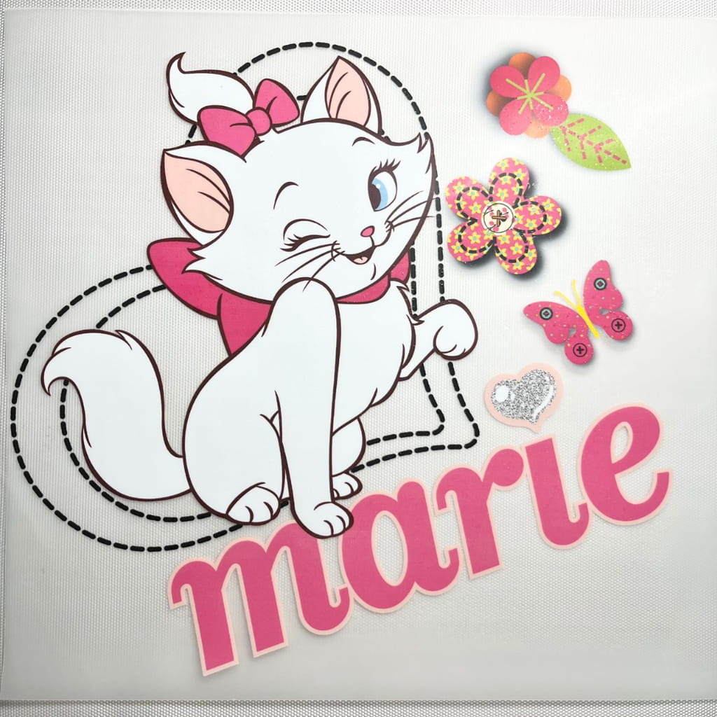 10inch Size DTF Heat Transfer ,Cartoon ,Marie