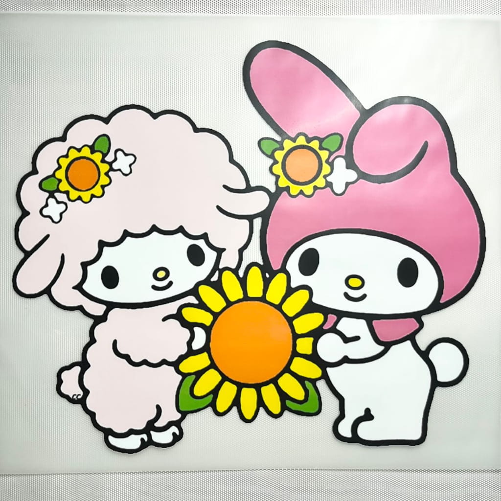 10inch Size DTF Heat Transfer ,Cartoon ,Sanrio , Melody