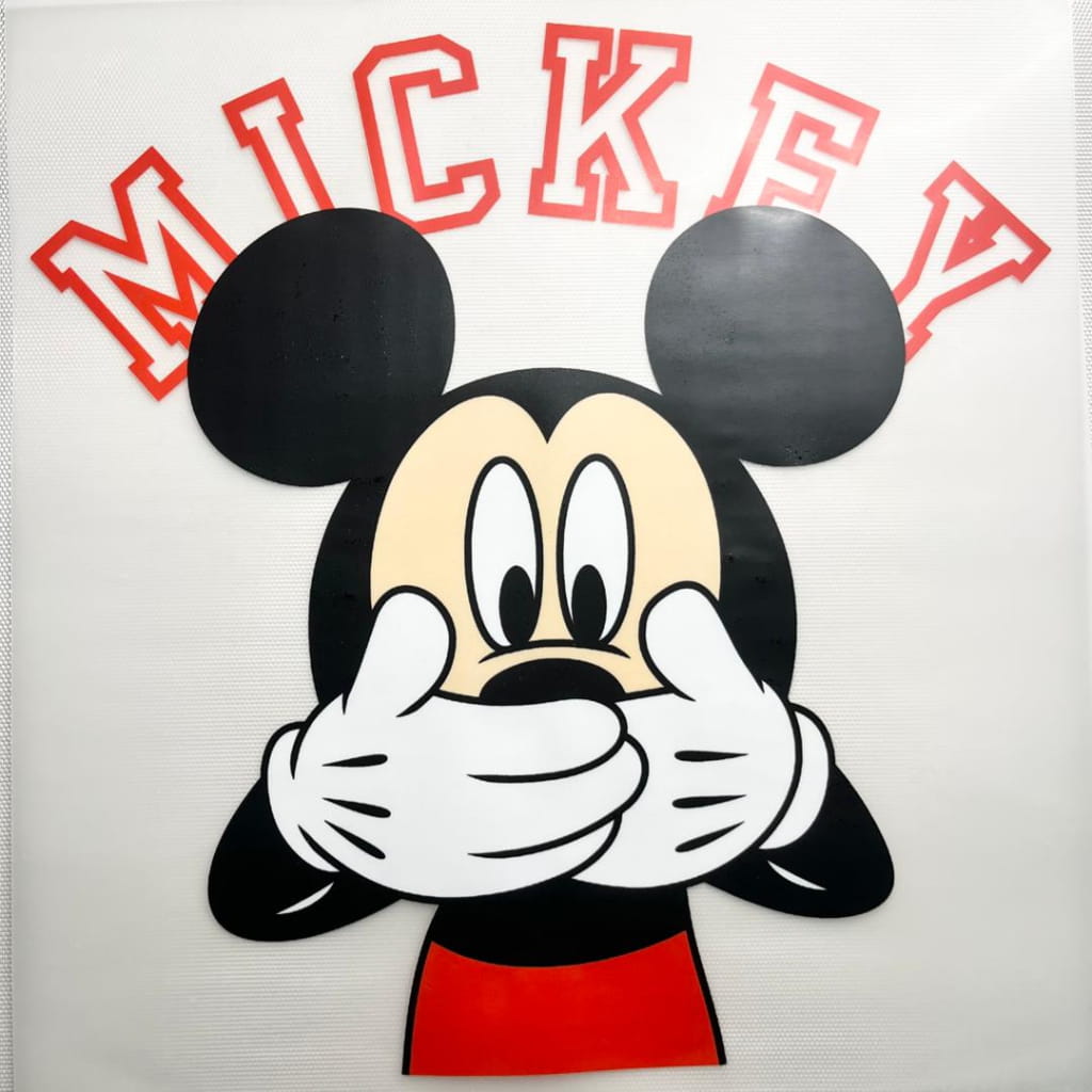 10inch Size DTF Heat Transfer ,Cartoon ,Micky