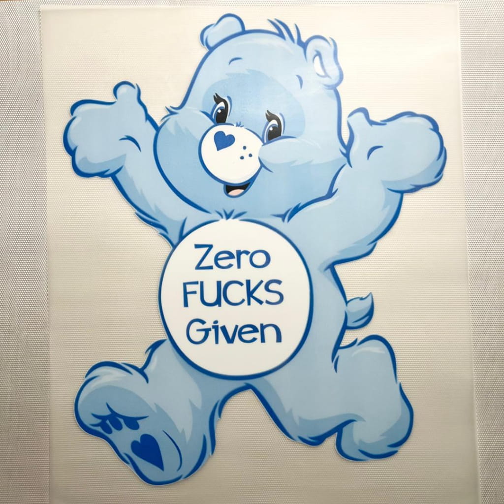 10inch Size DTF Heat Transfer ,Cartoon ,Swear Bears
