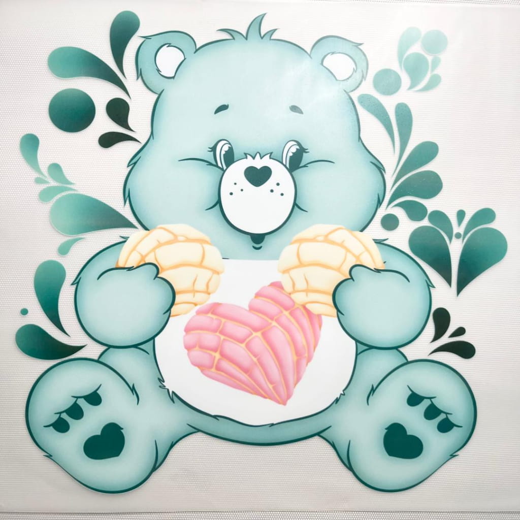10inch Size DTF Heat Transfer ,Cartoon ,Care Bears