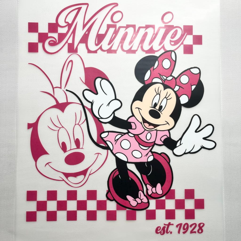 10inch Size DTF Heat Transfer ,Cartoon ,Minnie