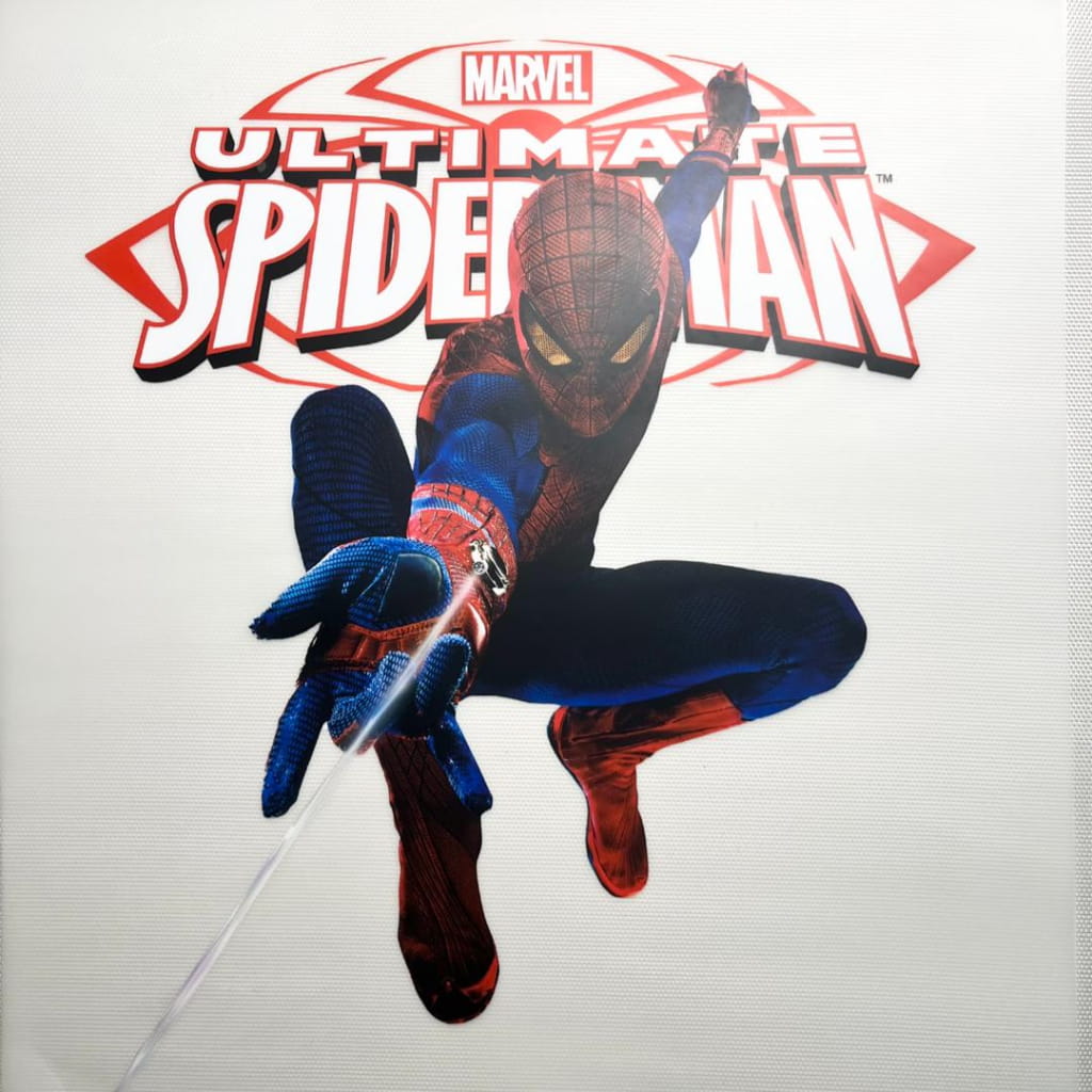 10inch Size DTF Heat Transfer ,Cartoon ,Hero ,Spiderman
