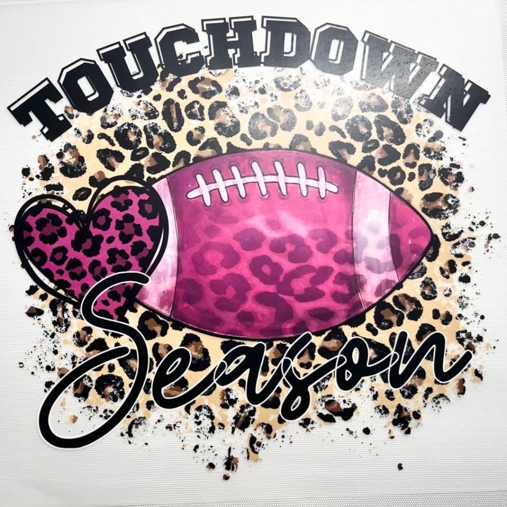 10inch Size DTF Heat Transfer ,Football