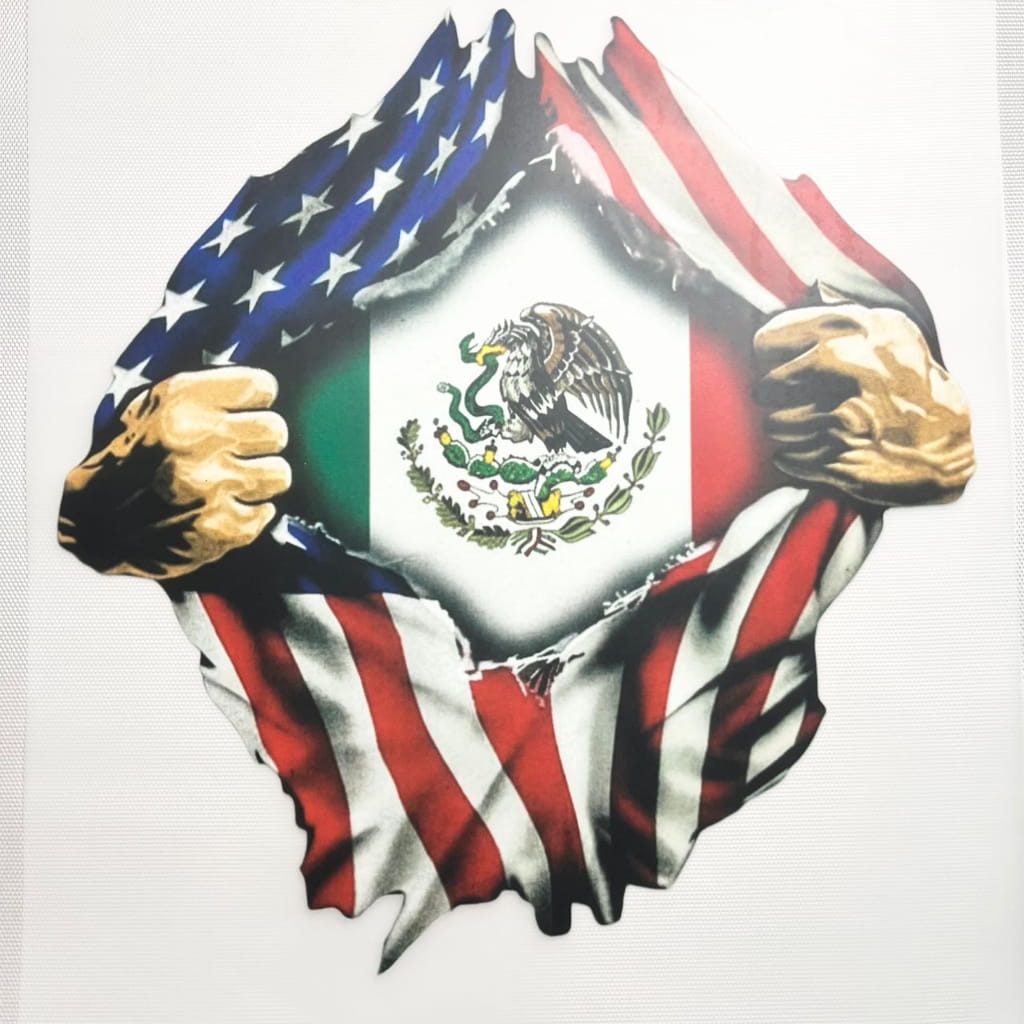 10inch Size DTF Heat Transfer, Mexico Country